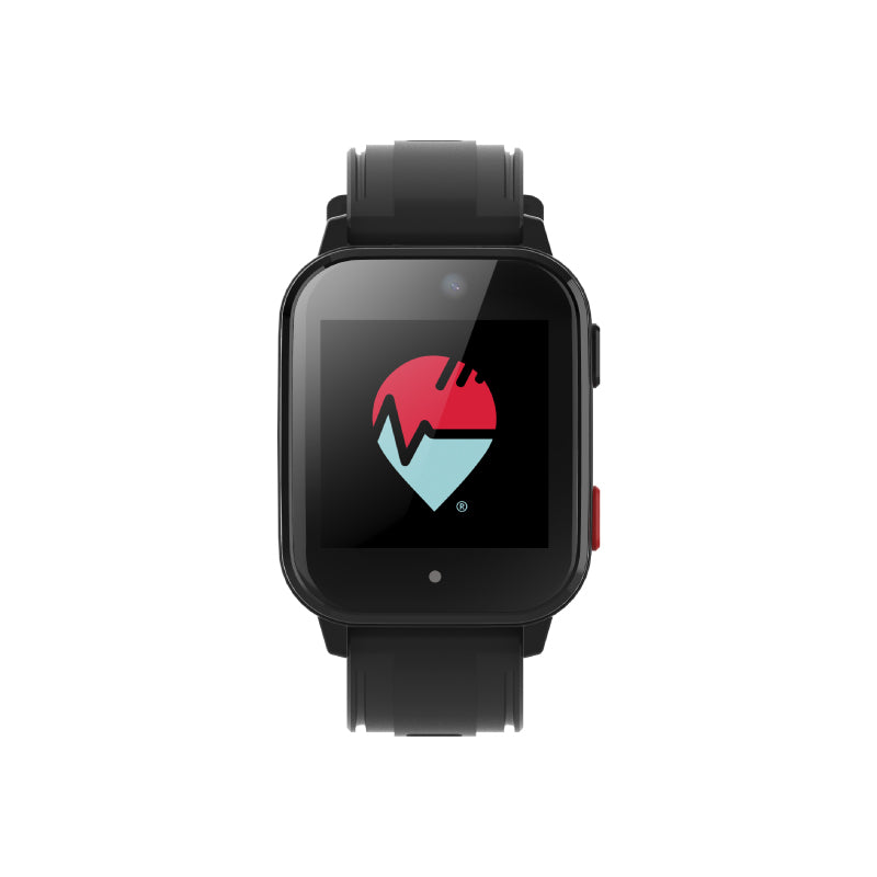 Dispositivo GCare: reloj inteligente con botón de pánico, podómetro y sensor de pulso