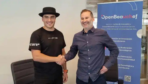 GCARE ACELERADO POR OPENBEAUCHEF JUNTO A ALEJANDRO PANTOJA MOISES VENEGAS UNIVERSIDAD DE CHILE STARTUPS PARA PERSONAS MAYORES EN CHILE VIEJA TU ABUELA BIDLAB