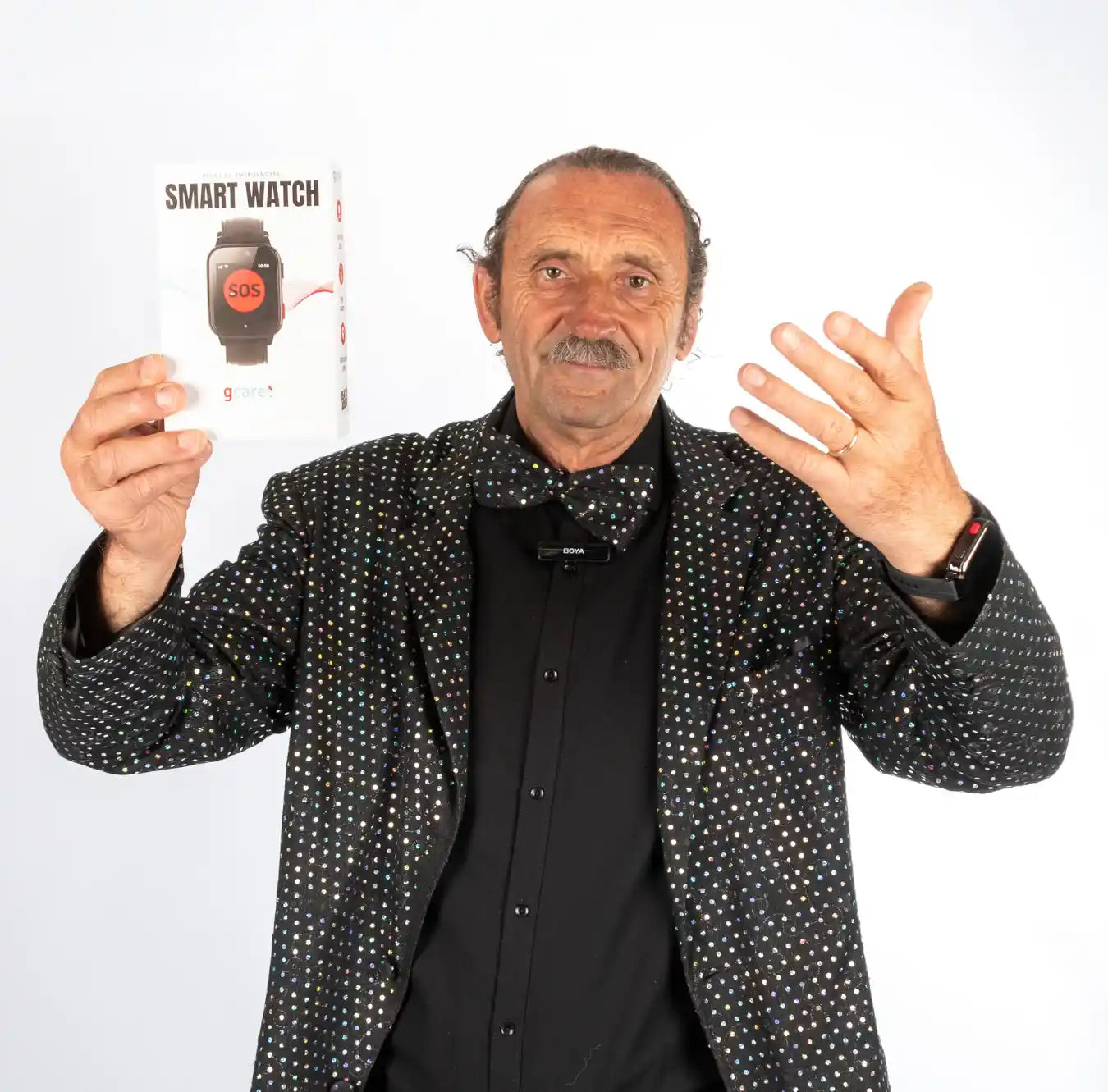 DISPOSITIVO LOCALIZADOR GPS PARA ANCIANOS GCARE CHILE BOTON DE PANICO BENNI EL ITALIANO ADULTOS MAYORES